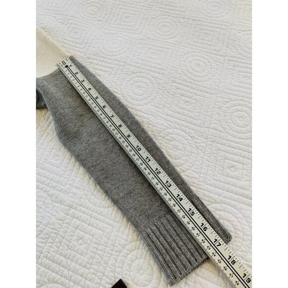 Michelle Mason Cashmere Wool Sweater Deer Pattern Size S - Picture 7 of 11